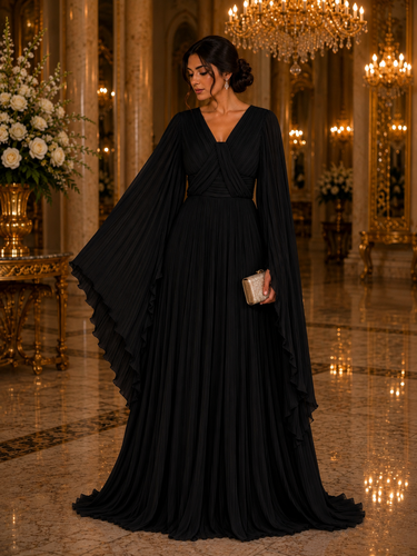 فستان ماريا اسود