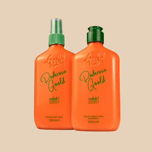 PODEROSA GOOLD Body Splash And Body Cream