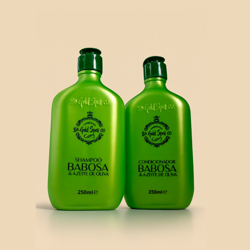 Shampoo E Condicionador Babosa E Azeite De Oliva