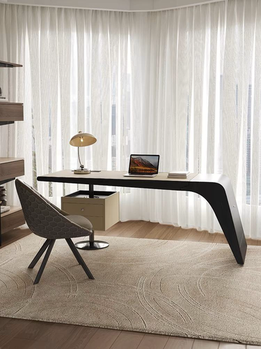 Luxury Executive Desk with Premium Leather Finish