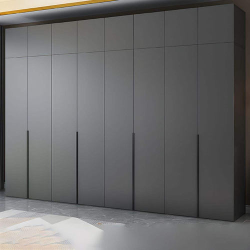 Custom Hotel Designer Modern Black Wardrobe Armoire Wood Wardrobe Closet Cabinet Wood Wardrobe