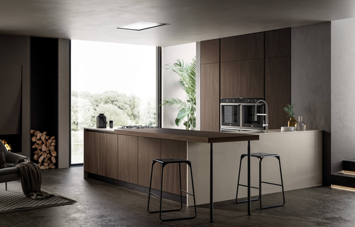 Cheap Furniture Modern Design Wooden Color Melamine Color Combinations Kitchen Set Cabinets