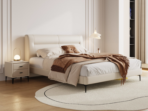 Luxury Modern Bed with Minimal Elegant Design