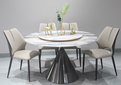 Modern Luxury Dining Table with Stone Top