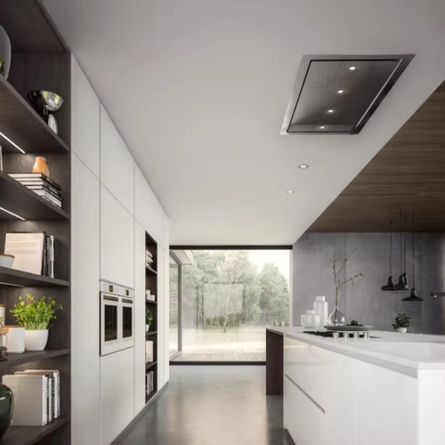 Modern Design Custom Solid Wood White Cupboard Lacquer Melamine Smart Complete Set for Dining Kitchen Cabinet
