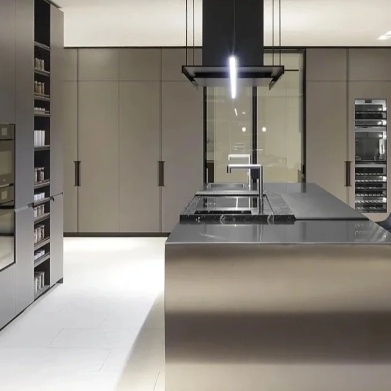 OEM Modern Stainless Steel Kitchen Cabinets with Faucet Accessory Kitchen Cabinets for Sale