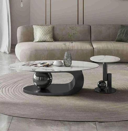 Luxury Modern Coffee Table and Side Table Set