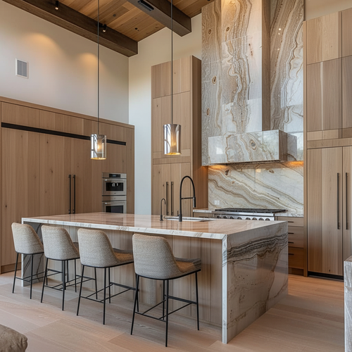 Custom Luxury Modern Acrylic Melamine Modular Kitchen Cabinets Set with Faucet and Accessories for Home Use in Villas