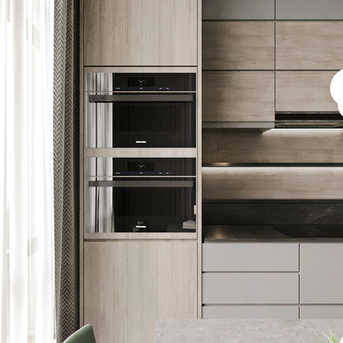Luxury kitchen cabinets with self-closing doors and drawers