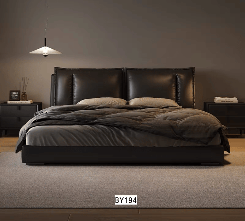 Luxury Modern Upholstered Bed with Soft Padded Design – Elegant Bedroom Style