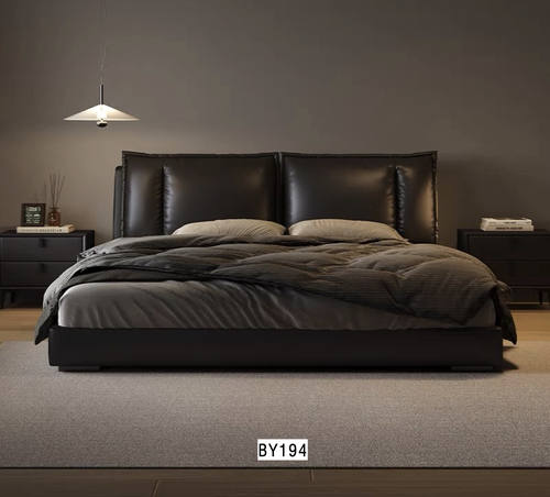 Luxury Modern Upholstered Bed with Soft Padded Design – Elegant Bedroom Style