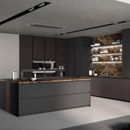 Modern furniture to Australian standard specifications, equipped with a sink, faucet hinges, drawers, baskets, accessories, and European kitchen cabinets.