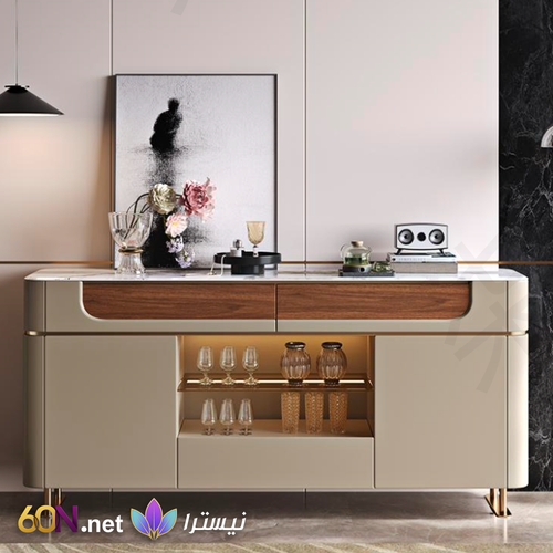 Luxury Sideboard Cabinet with Modern Design