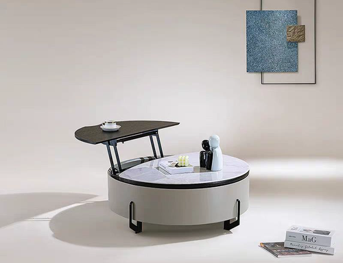Modern Multi-Level Round Coffee Table