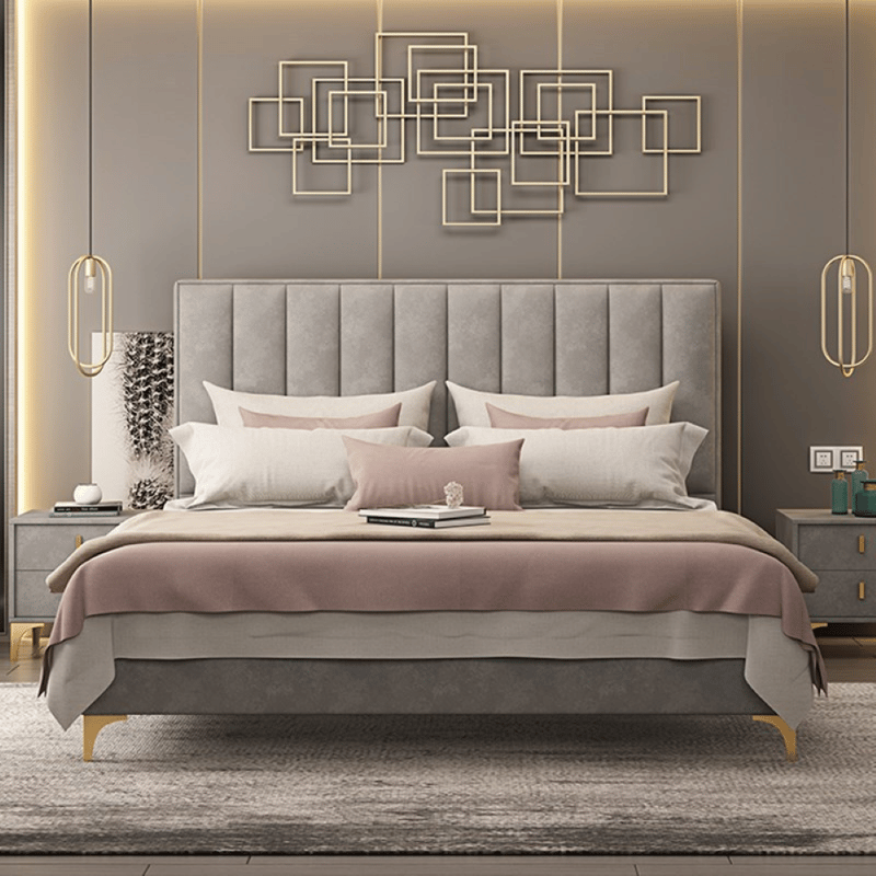 سرير أمريكي فاخر بتصميم شمالي حديث ومشهور على الإنترنت