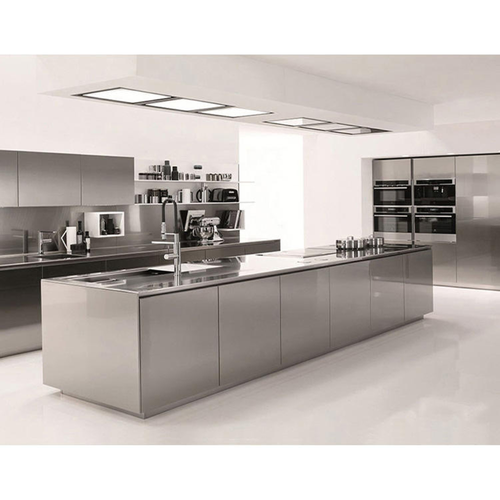 Modern Eco-Friendly Kitchen Cabinets with Faucet Waterproof Stainless Steel Kitchen Sink Cabinet for Saudi Arabia