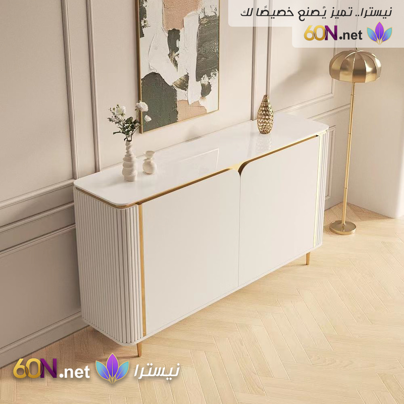 خزانة أحذية فاخرة بتصميم مودرن أنيق