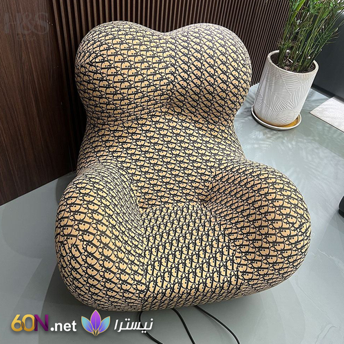 كرسي استرخاء فاخر بتصميم عضوي مميز