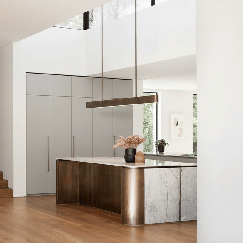 Custom Luxury Modern Acrylic Melamine Modular Kitchen Cabinets Set with Faucet and Accessories for Home Use in Villas