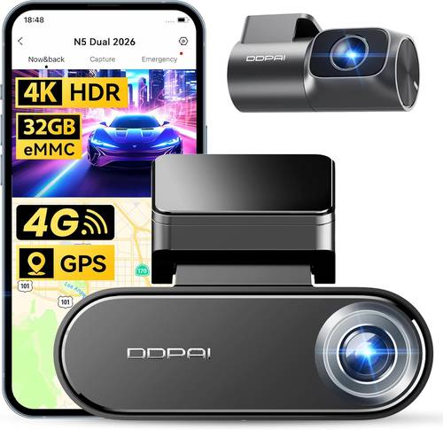 داش كام 4K DDPAI N5 Dual 2026