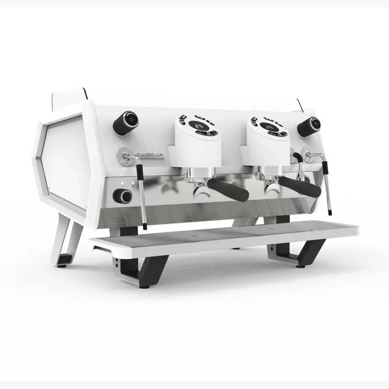 ماكينة اسبريسو بمجموعتين لون أبيض ,D8 2G, من سانريمو