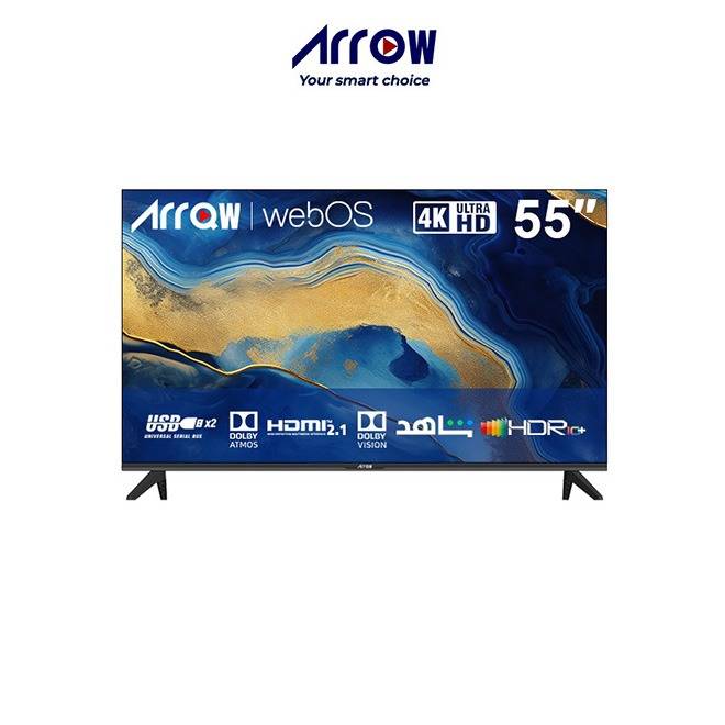 تلفزيون ذكي - ARQ - 55 بوصة - 4K WebOS 