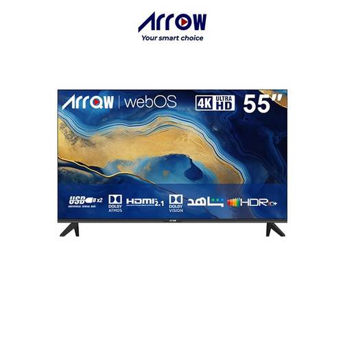 تلفزيون ذكي - ARQ - 55 بوصة - 4K WebOS 