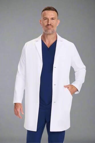 لاب كوت مقاوم للماء للرجال بطول 36 بوصة من HH White Coat HH404