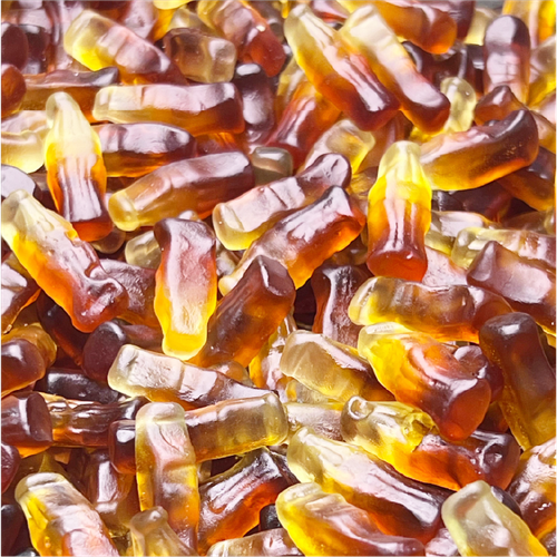 جيلي قارورة الكولا الصغيرة