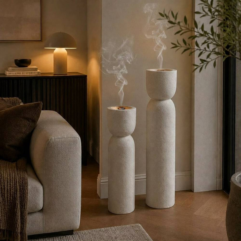 طقم مبخرة مدخل طويلة وفاخرة بتصميم عصري  Rovica