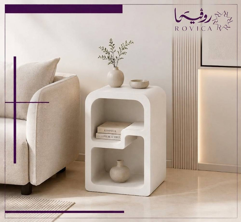 كومودينة جانبية قوسية مفتوحة بتصميم حديث  Rovica