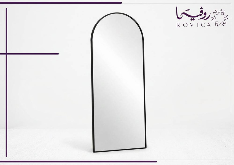 مرآة الهبه بإطار أسود  Rovica