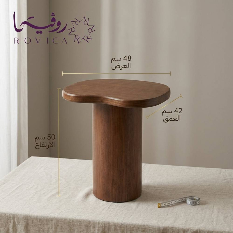 طاولة خدمة خشبية منحوتة مودرن  Rovica