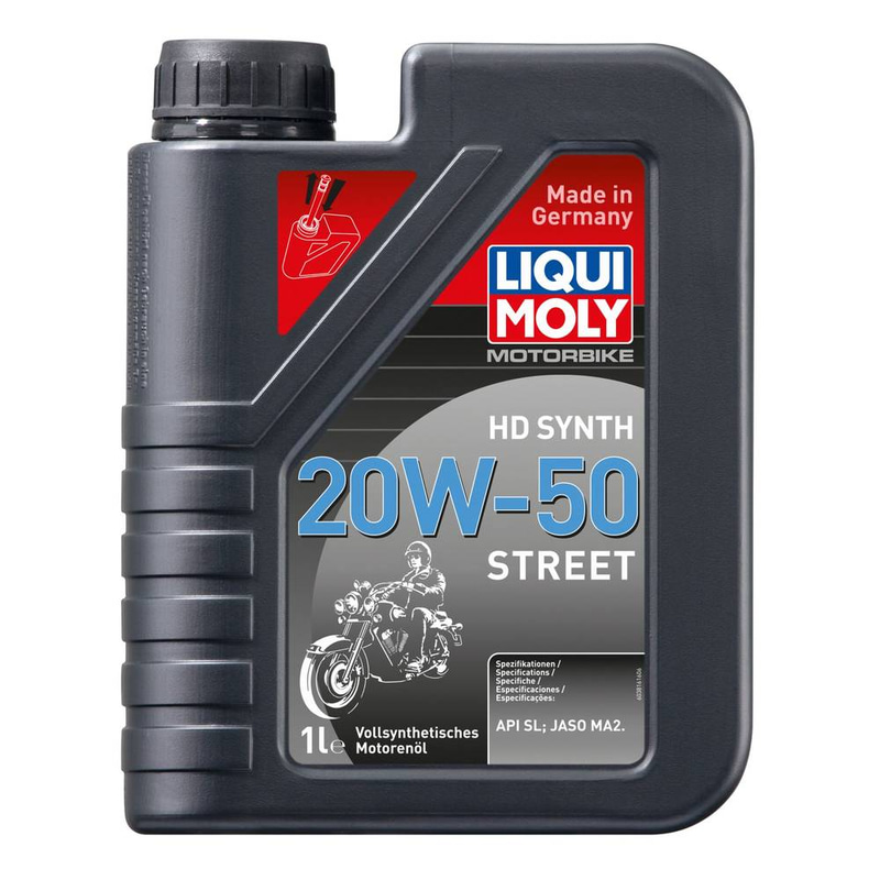 Liqui Moly | Motorbike HD Synth 20W-50 Street Motorcycle Engine Oil - 1L