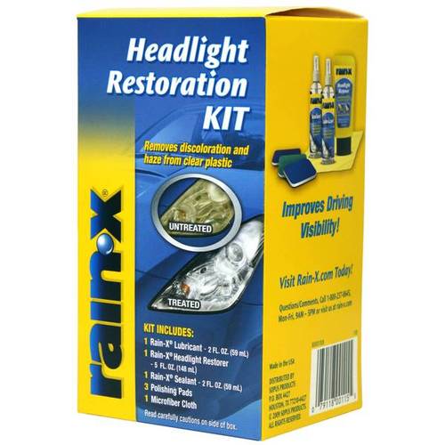 HEADLIGHT RESTORATION KIT 5 IN 1
