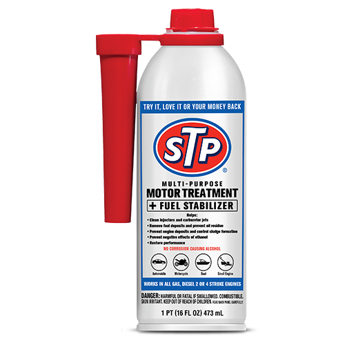 STP Multi-Purpose Motor Treatment + Fuel Stabilizer | Gasoline & Diesel - 473mL