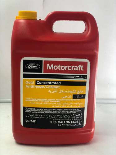 FORD MOTORCRAFT COOLANT 3.78 (RED)
