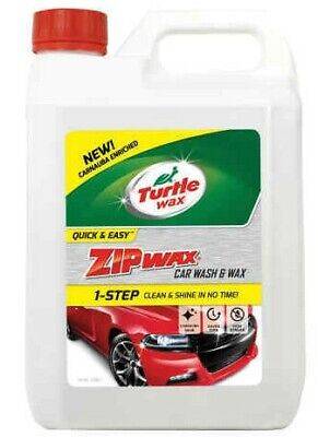 TURTLE ZIP WAX CAR WASH&WAX 5L