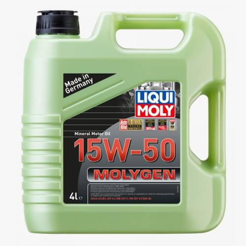 LIQUI MOLY | Molygen Motor Oil - 15W-50 - 4 Liters