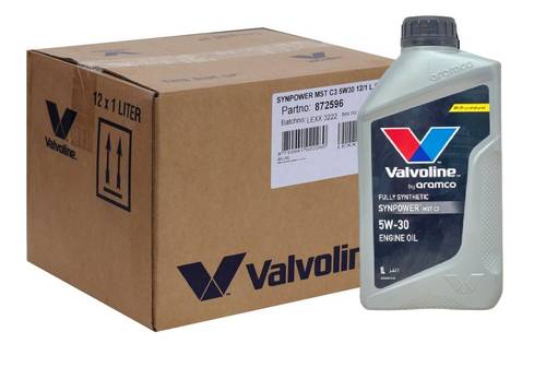 Valvoline | SynPower MST C3 5W-30 Engine Oil Carton - 12L (12 x 1L)