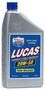 Lucas | Extra Long Lasting SAE 20W-50 Synthetic Motor Oil 946ml