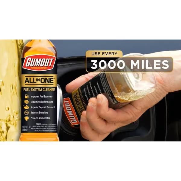 GUMOUT ALL IN ONE FUEL SYSTEM CLEANER 296ML