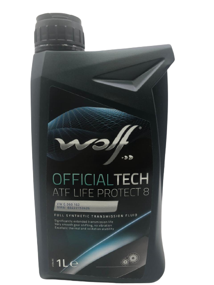 وولف | زيت قير OFFICIALTECH ATF LIFE PROTECT 8 تخليقي بالكامل - 1 لتر