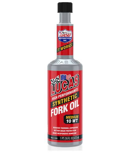 Lucas | High Performance Synthetic Fork Oil 10 WT - 473 mL