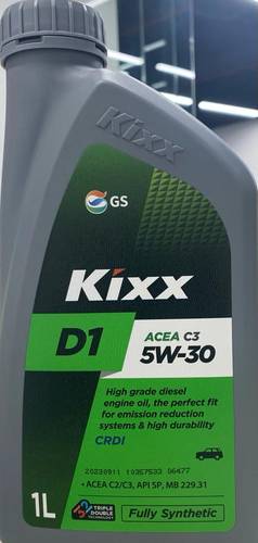 Kixx D1 C3 | 5W-30 Fully Synthetic Engine Oil - 1L