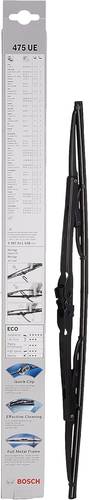 Bosch | Eco 475UE Premium Front Metal Frame Wiper Blade with Graphite Coating (19-Inch / 475mm)
