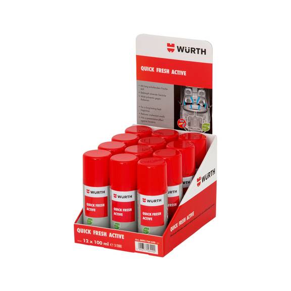 وورث كرتون معقم لدائرة التكيف/ WURTH QUICK FRESH ACTIVE 100ML