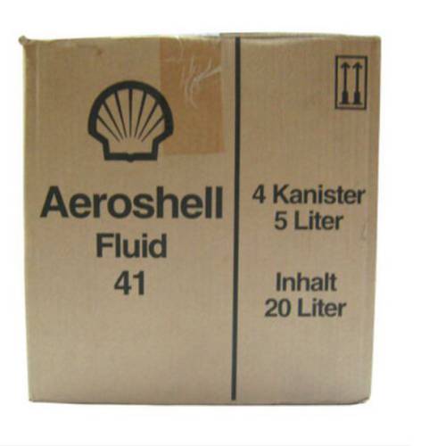 AEROSHELL FLUID 41 HYDRULIC4X 5L CARTON  