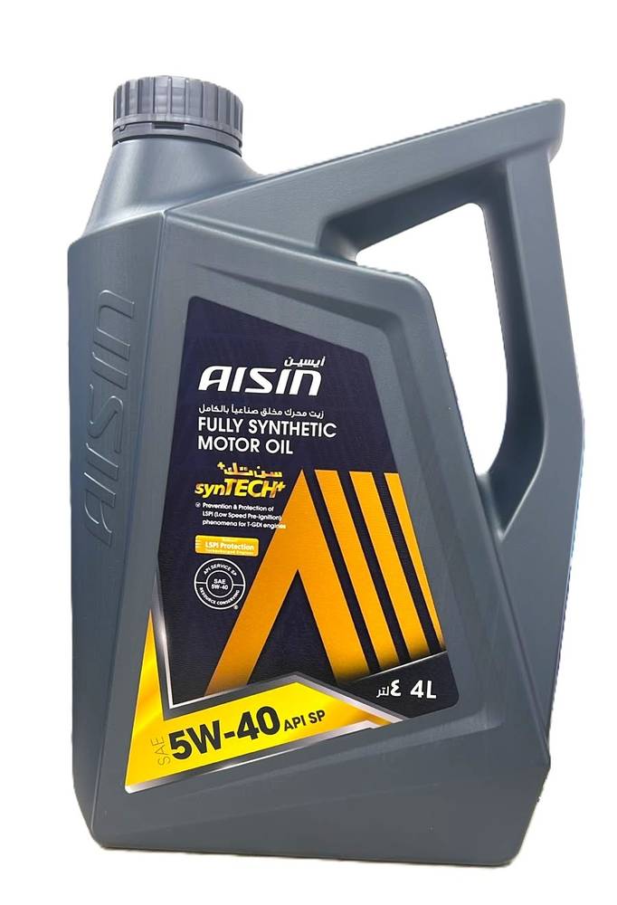 AISIN SN PLUS 5W40 FULLY SYNTHETIC MOTOR OIL 4L