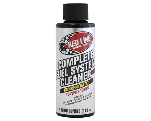 RED LINE | Complete Fuel System Cleaner Concentrated Powersports Formula - 118 mL